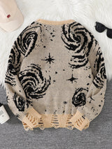 Litlookz Studio Y2K Distressed Pullover Sweater, view 2