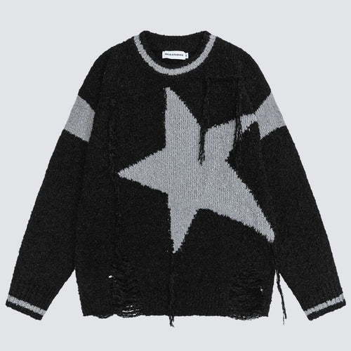 Litlookz Studio Y2K Distressed Sweater