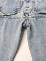 Litlookz Studio Y2K Double Waisted Jeans, view 3