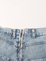 Litlookz Studio Y2K Double Waisted Jeans, view 6