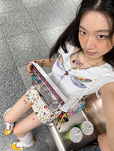 Litlookz Studio Y2K Dragonfly Baby Tee, view 4