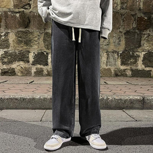 Litlookz Studio Y2K Drawstring Baggy Jeans