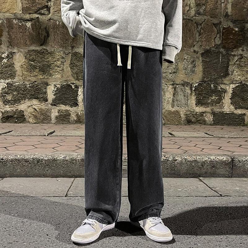 Litlookz Studio Y2K Drawstring Baggy Jeans