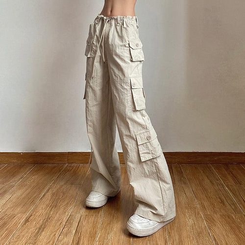 Litlookz Studio Y2K Drawstring Cargo Pants