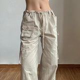 Litlookz Studio Y2K Drawstring Cargo Pants, view 2
