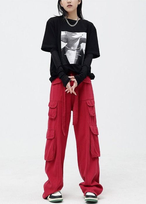 Litlookz Studio Y2K Drawstring Cargo Pants