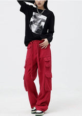 Litlookz Studio Y2K Drawstring Cargo Pants, view 2