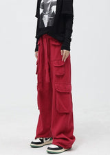 Litlookz Studio Y2K Drawstring Cargo Pants, view 5