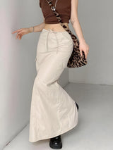 Litlookz Studio Y2K Drawstring Maxi Skirt, view 4