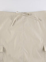 Litlookz Studio Y2K Drawstring Maxi Skirt, view 6