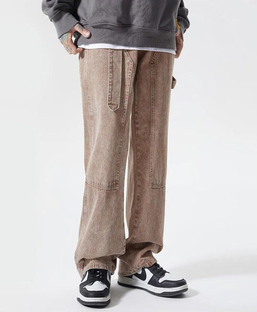 Litlookz Studio Y2K Drawstring Straight Leg Jeans