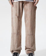 Litlookz Studio Y2K Drawstring Straight Leg Jeans, view 2