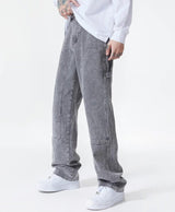 Litlookz Studio Y2K Drawstring Straight Leg Jeans, view 5