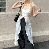 Litlookz Studio Y2K Dress-Like Strap Top, view 6