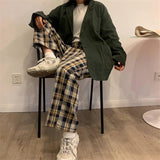 Litlookz Studio Y2K Elasticated Waist Checkered Sweatpants, view 6