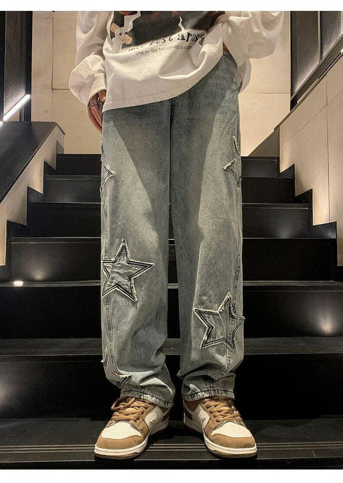 Litlookz Studio Y2K Embroidered Jeans