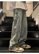 Litlookz Studio Y2K Embroidered Jeans, view 2