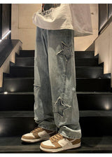 Litlookz Studio Y2K Embroidered Jeans, view 3