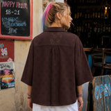 Litlookz Studio Y2K Eyelet Shirt, view 2