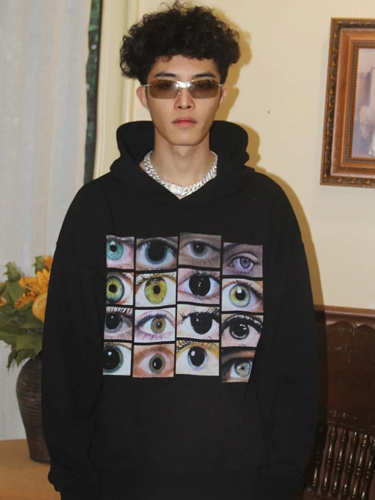 Litlookz Studio Y2K Eyes Hoodie