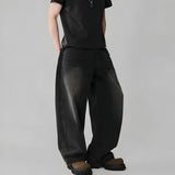 Litlookz Studio Y2K Faded Baggy Jeans, view 3