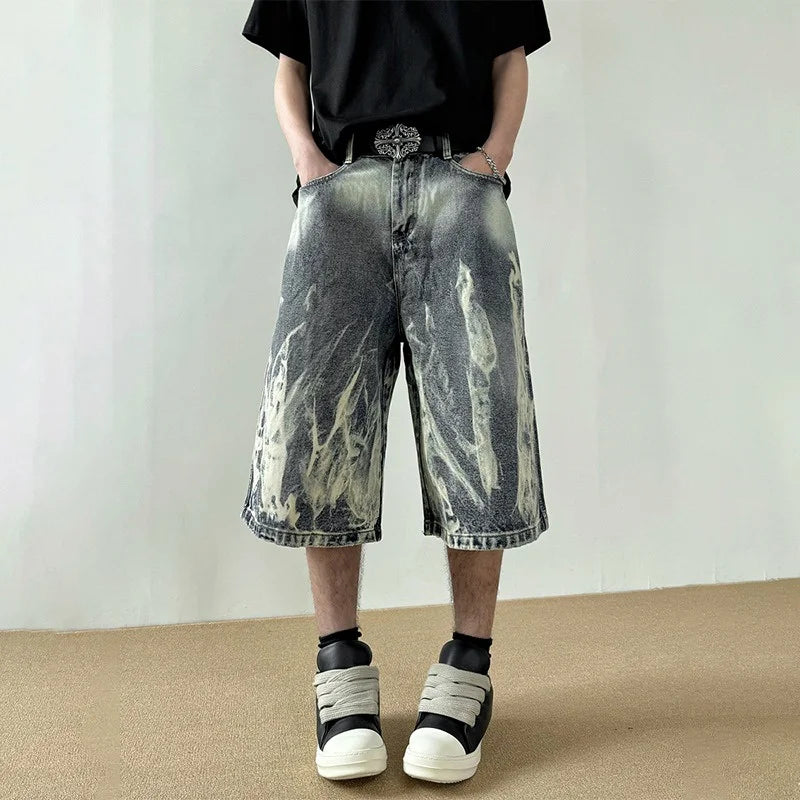 Litlookz Studio Y2K Faded Jorts