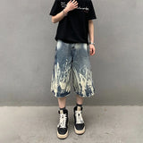 Litlookz Studio Y2K Faded Jorts, view 3