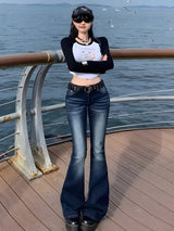 Litlookz Studio Y2K Flare Jeans, view 3