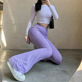 Litlookz Studio Y2K Flared Pants, view 3