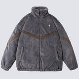Litlookz Studio Y2K Fleece Zip-Up Jacket, view 3