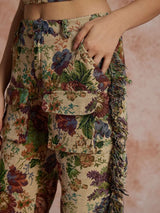 Litlookz Studio Y2K Floral Bustier & Pants Two Piece Set, view 4