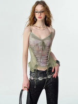 Litlookz Studio Y2K Floral Cami Top, view 3