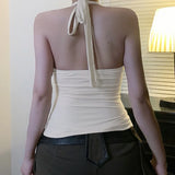 Litlookz Studio Y2K Floral Halter Top, view 2