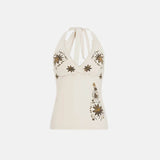 Litlookz Studio Y2K Floral Halter Top, view 5