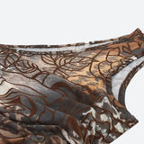Litlookz Studio Y2K Floral One Shoulder Top, view 5