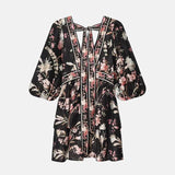 Litlookz Studio Y2K Flowy Tiered Mini Dress, view 2