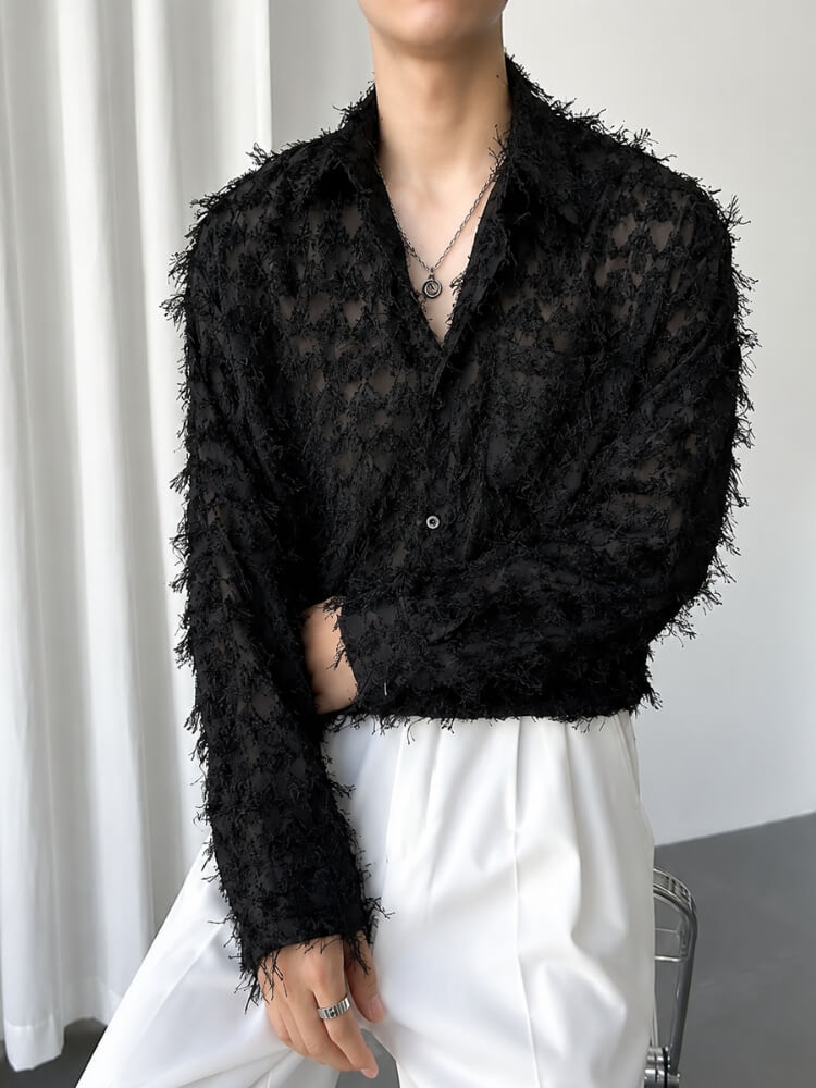 Litlookz Studio Y2K Fringe Shirt