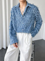 Litlookz Studio Y2K Fringe Shirt, view 6