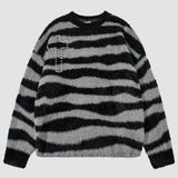 Litlookz Studio Y2K Fuzzy Cross Sweater, view 3