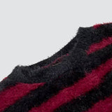 Litlookz Studio Y2K Fuzzy Cross Sweater, view 5