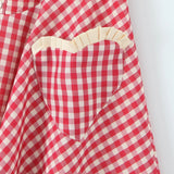 Litlookz Studio Y2K Gingham Halter Mini Dress, view 6