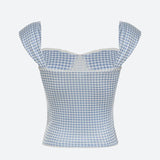 Litlookz Studio Y2K Gingham Top, view 4