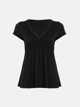Litlookz Studio Y2K Goth Babydoll Top, view 5