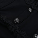 Litlookz Studio Y2K Goth Button Top, view 6