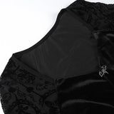 Litlookz Studio Y2K Goth Corset Lace Mini Dress, view 5