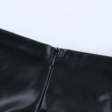 Litlookz Studio Y2K Goth Flame Crop Top, view 6