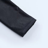 Litlookz Studio Y2K Goth Harness One Sleeve Top, view 6