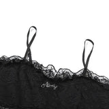 Litlookz Studio Y2K Goth Lace Corset Mini Dress, view 5