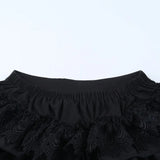Litlookz Studio Y2K Goth Ruffle Skort, view 5
