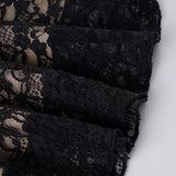 Litlookz Studio Y2K Goth Sheer Lace Mini Dress, view 6